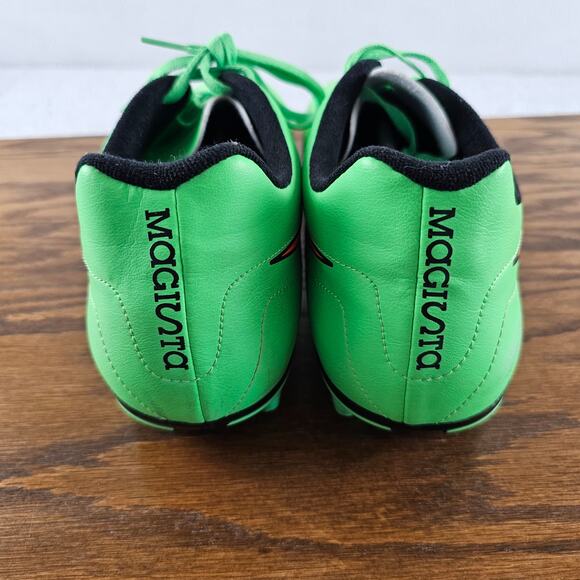 Nike Magista Soccer Cleats Mens 13 Bright Green Orange Swoosh 651343-380 - Picture 4 of 8